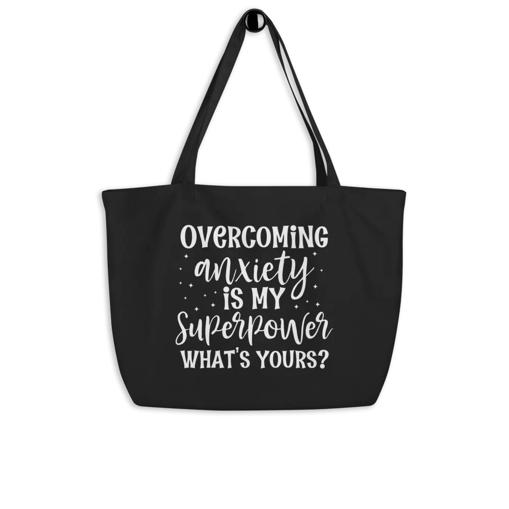 Overcoming Anxiety Is My Superpower Bag product image (4)
