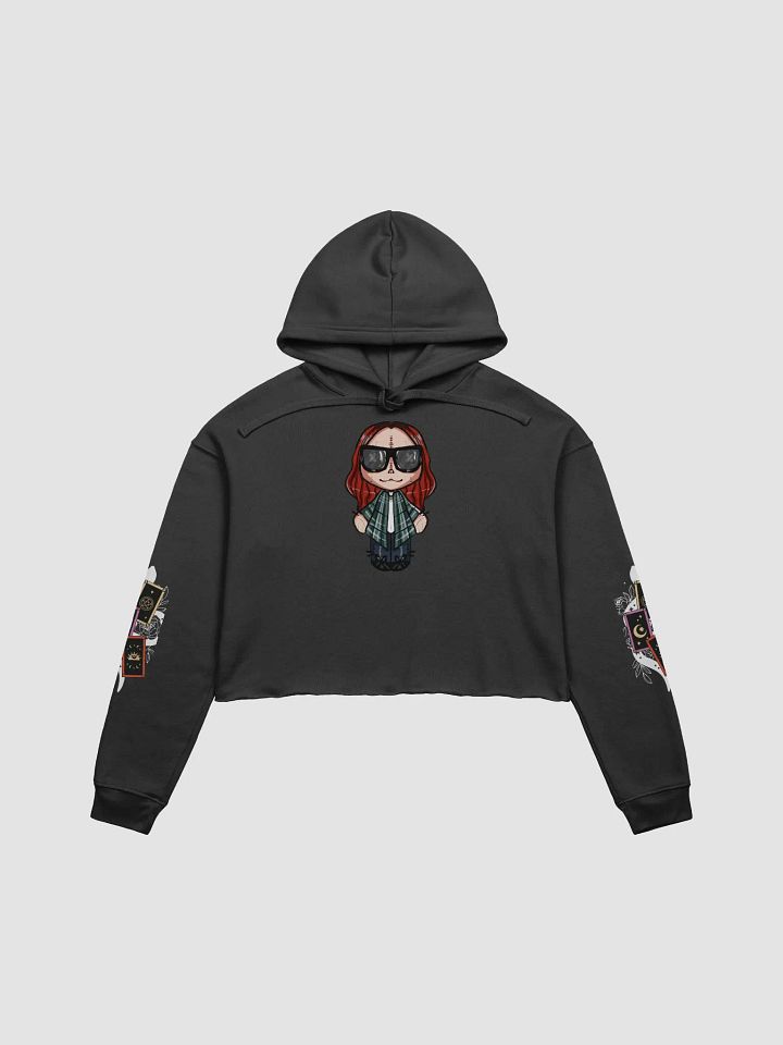Panda Doll Crop Hoodie product image (1)