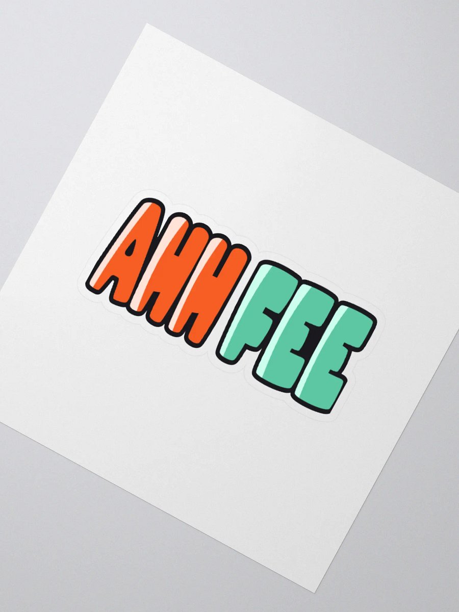 Ahh Fee Sticker product image (6)