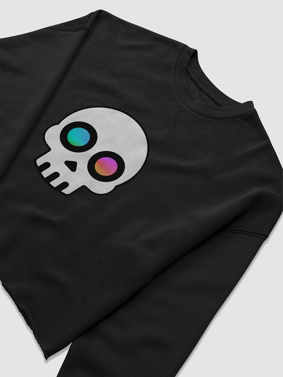 CMYK Skull Fleece Crop Sweatshirt product image (23)
