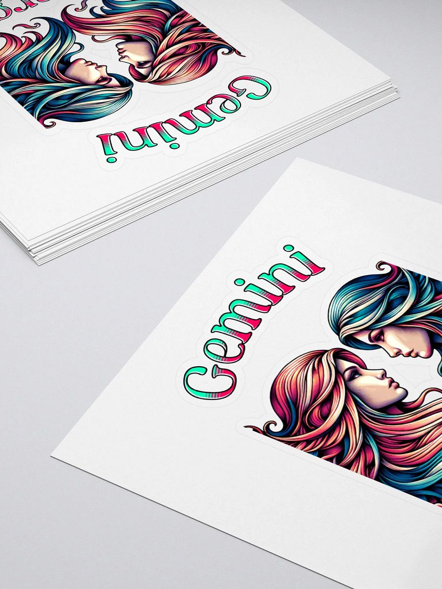 Zodiac Sign Gemini Energy Sticker product image (4)