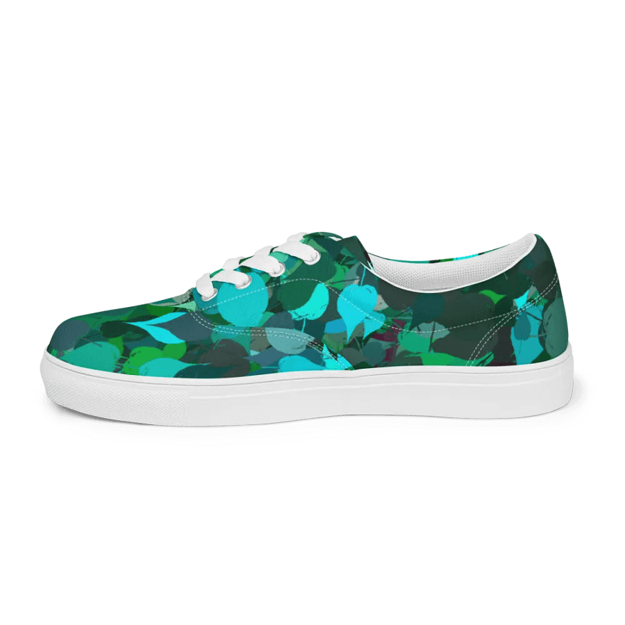 Green Leaves Chromatic Canopy Lace-Up Sneakers product image (7)