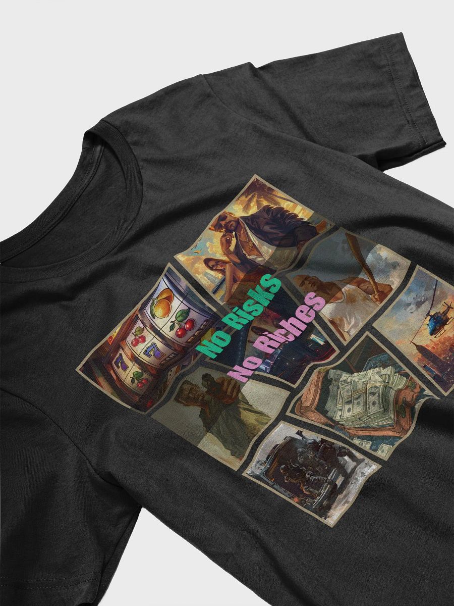 No Risks No Riches Graphic T-Shirt product image (3)