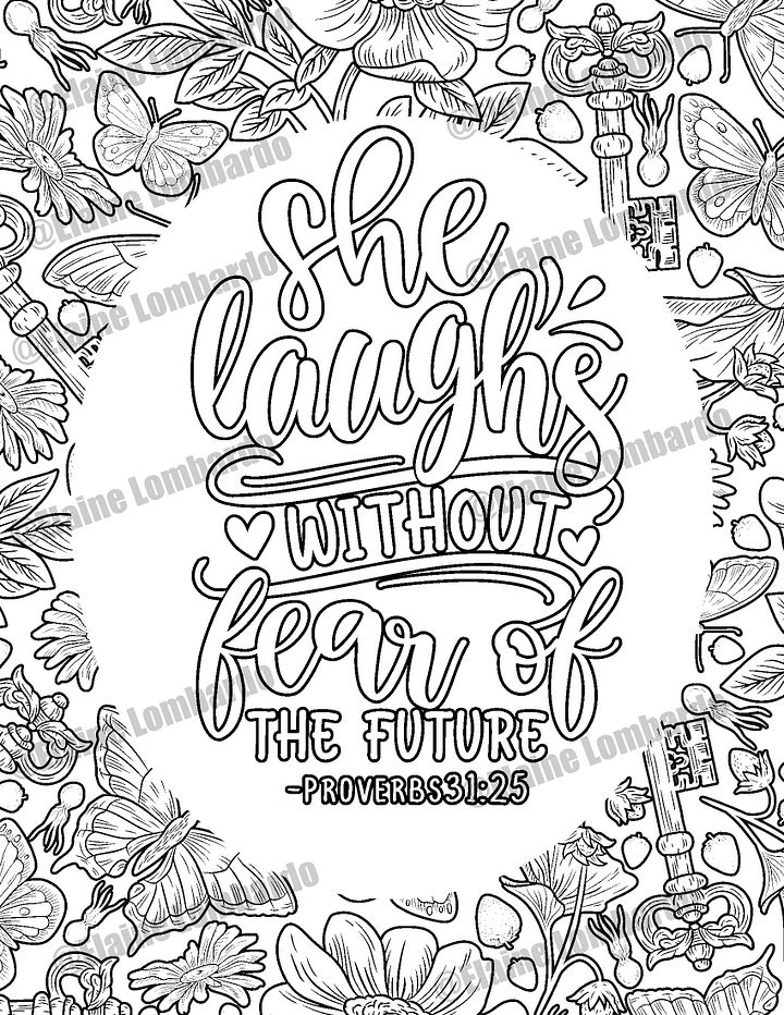Worship with Color! Digital Coloring Pages product image (2)