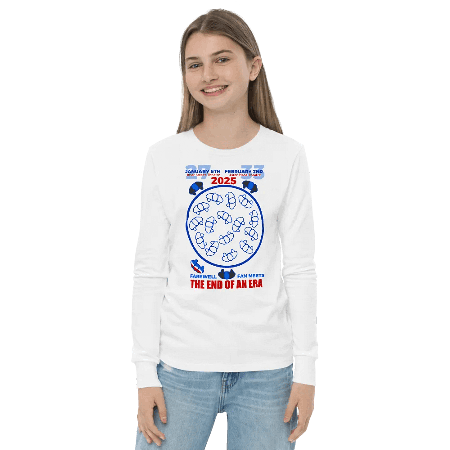 Blue Man Group's Farewell to An Era Fan Kids Long Sleeve product image (4)