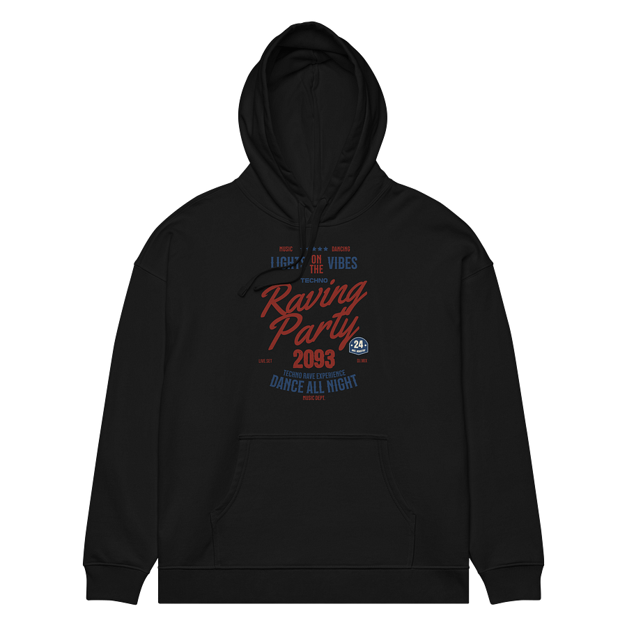 2093 Raving Party Poster Hoodie product image (1)