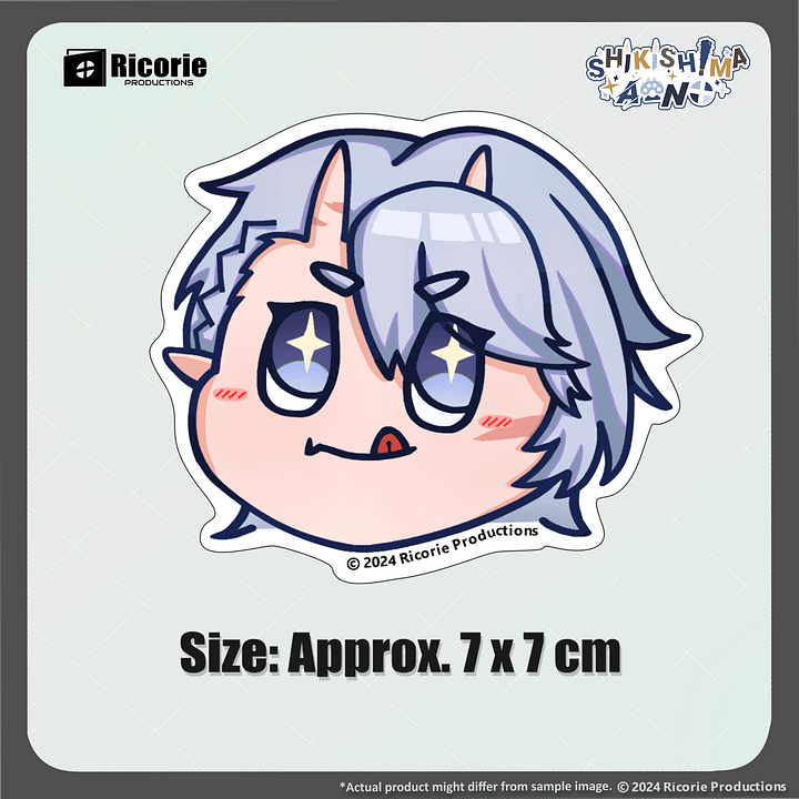 Shikishima Aono 1st Edition Sticker product image (1)