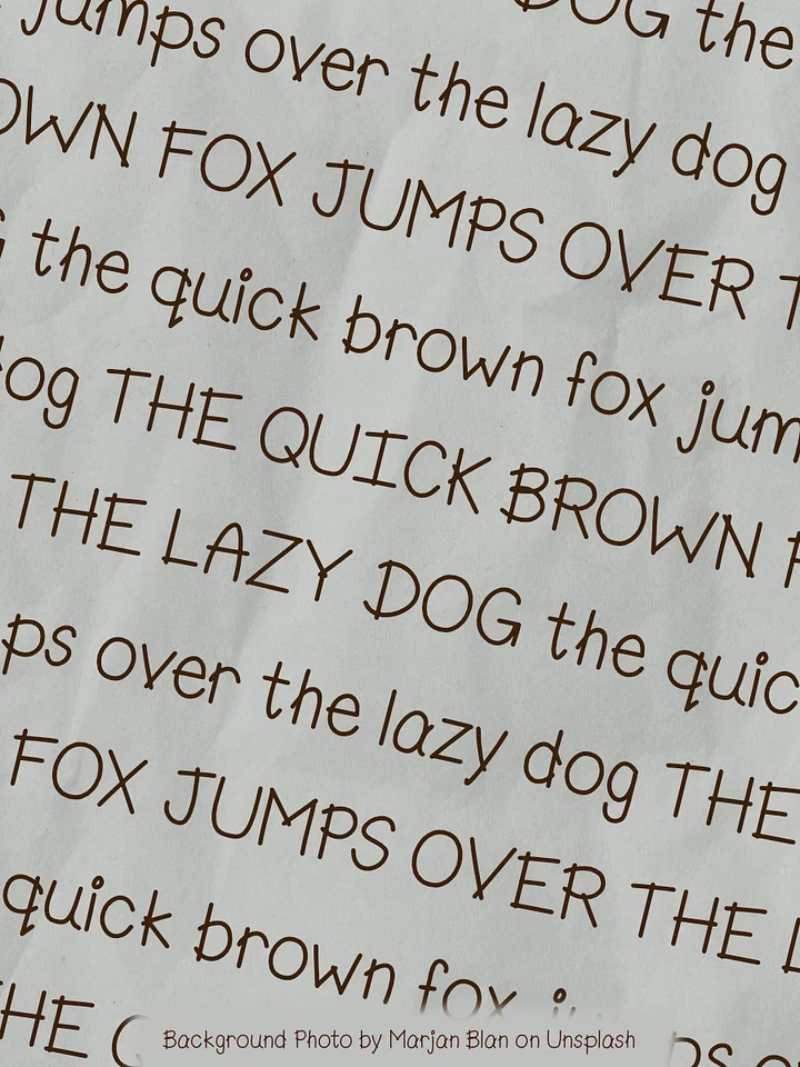 GHSchoolNote Font product image (2)