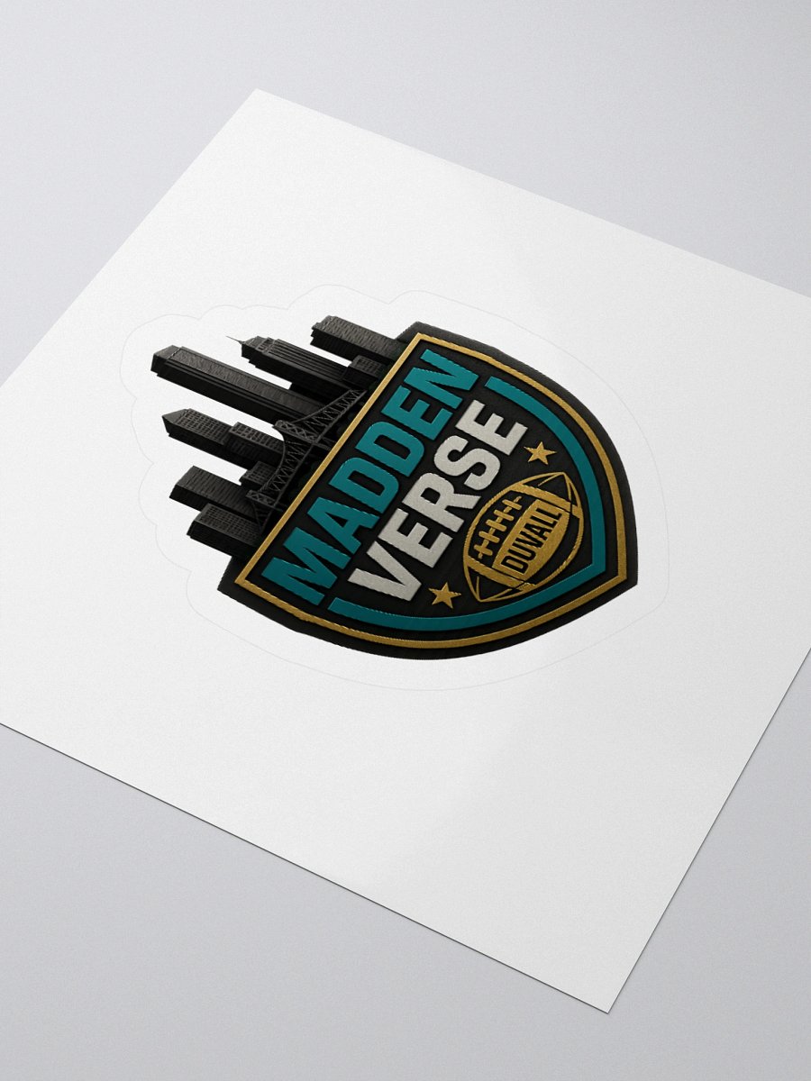 DUVALL FOOTBALL JACKSONVILLE CITYSCAPE STICKER product image (3)