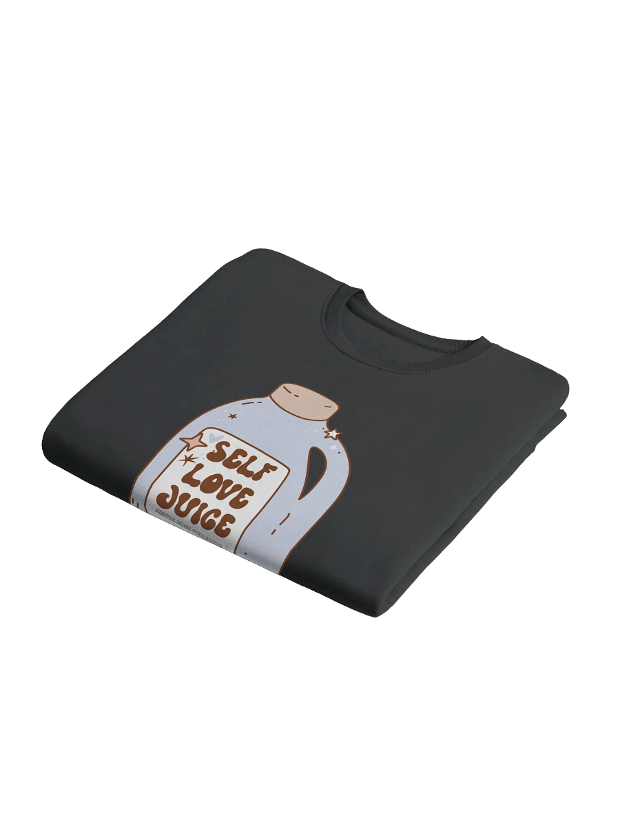 "Self Love Juice" Organic Cotton Sweatshirt – Stay Hydrated with Self-Love product image (6)