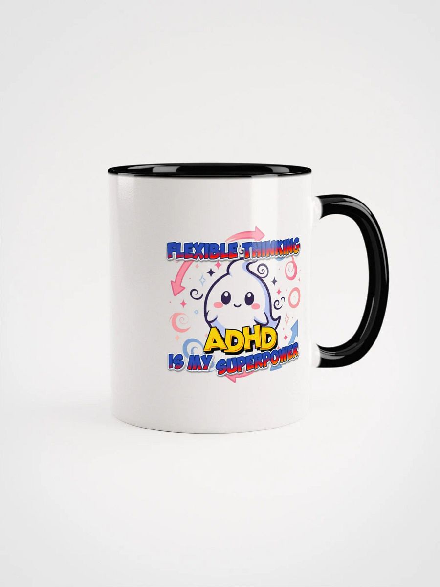 ADHD Flexible Thinking Ceramic Mug with Color Inside product image (7)
