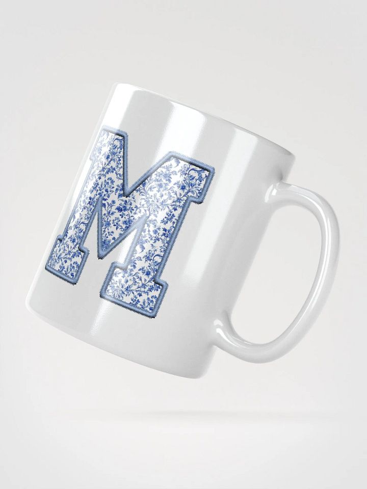 Blue Chinoiserie Floral MOM Mug product image (5)