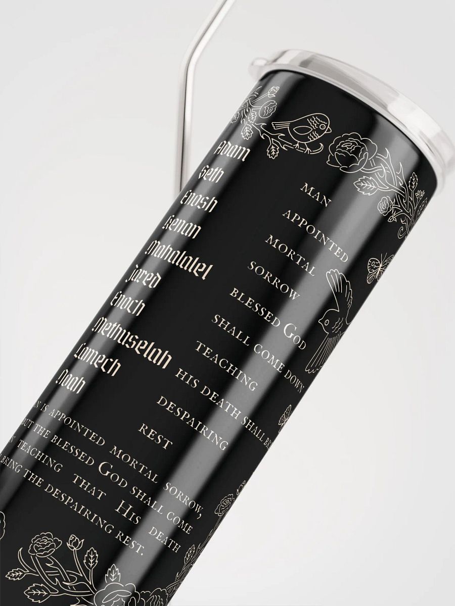 Adam to Noah Genealogy Tumbler product image (3)
