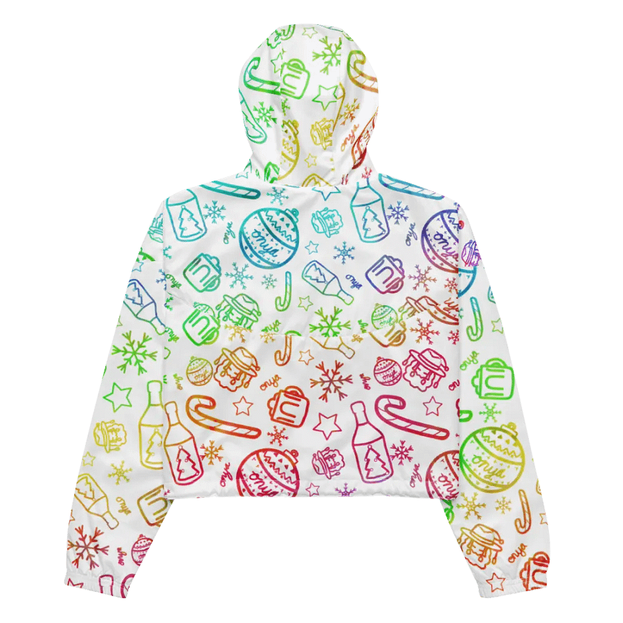 Limited Edition Christmas Rainbow Crop Windbreaker product image (7)