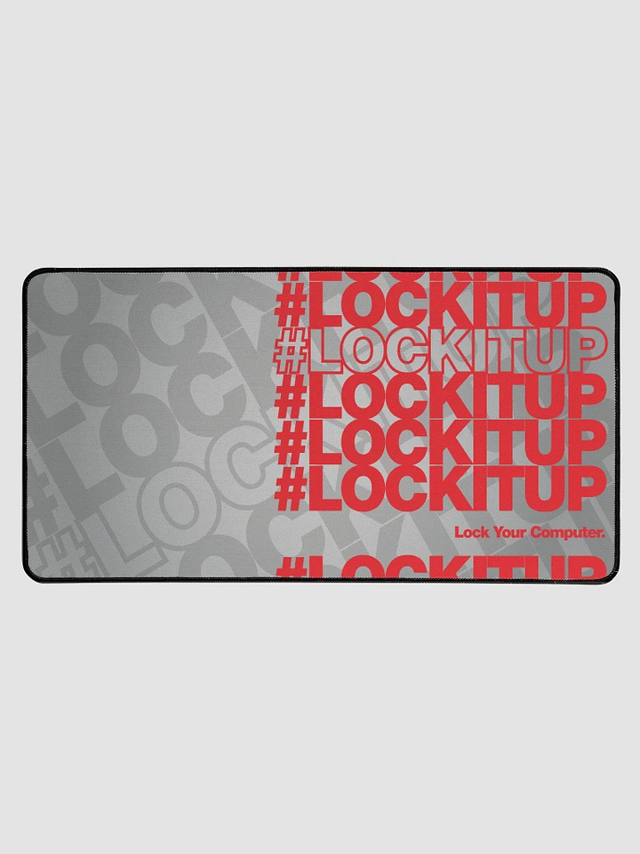 #LOCKITUP - Deskmat (Gray) product image (1)