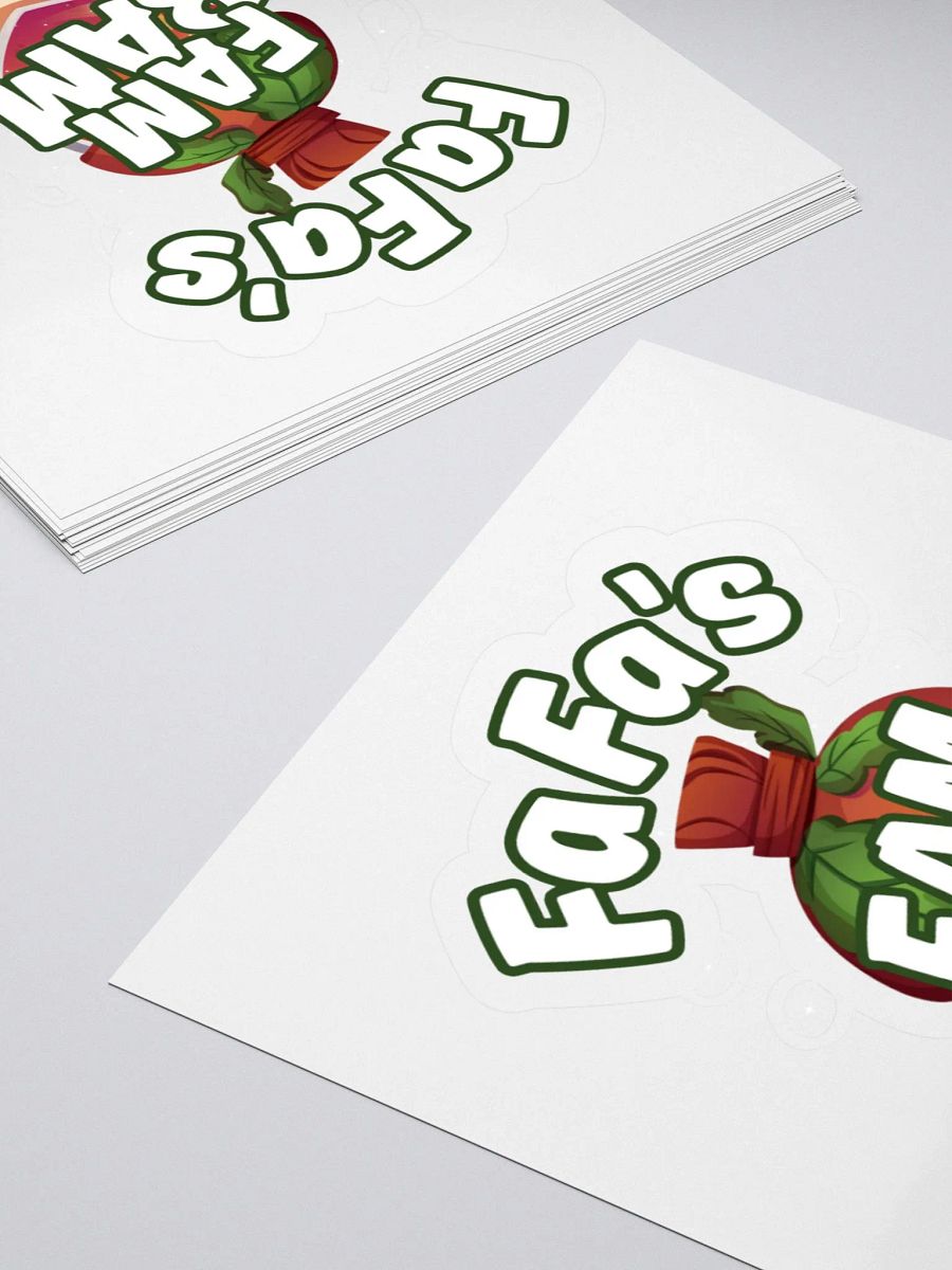Steph fa fa Fam Bam Kiss Cut Stickers product image (4)