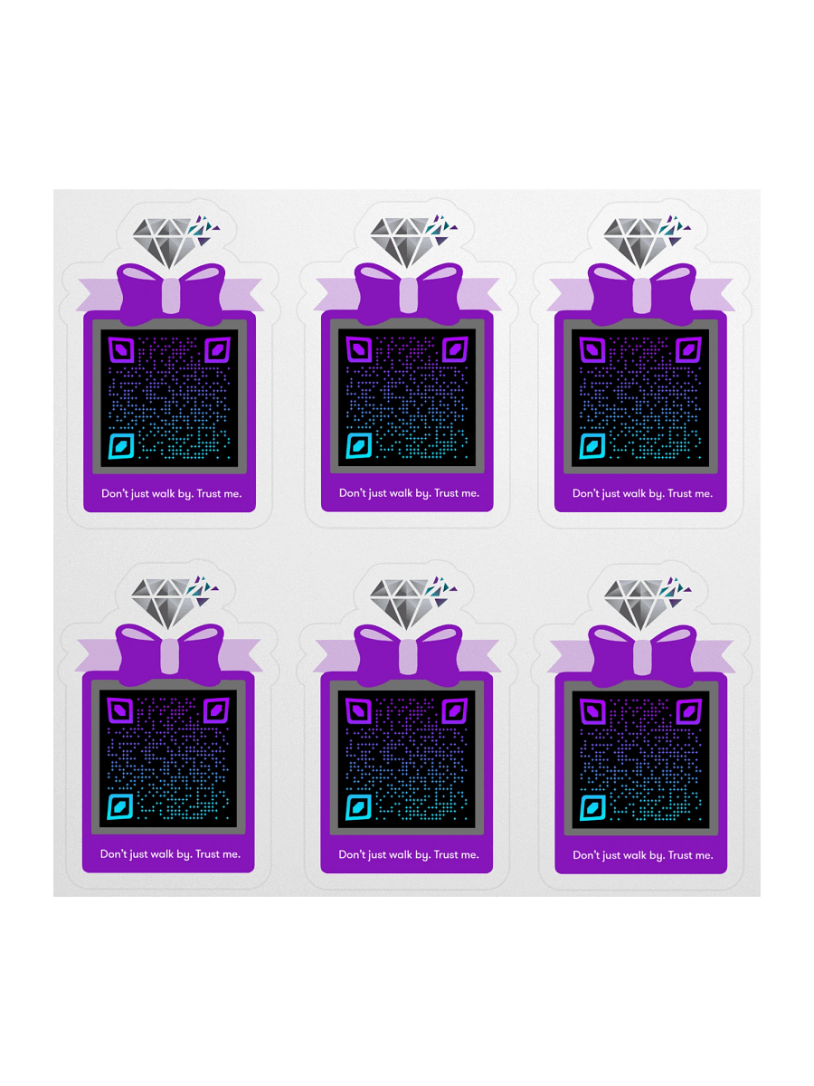 QR Code Sticker Sheet 1 - Multid Store product image (2)