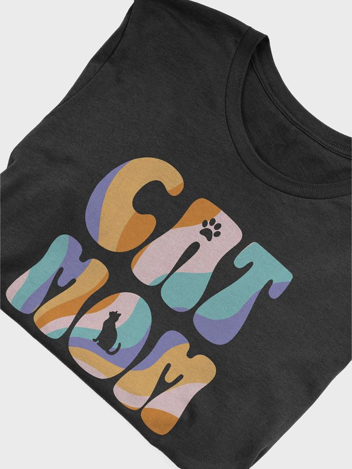 Cat Mom Tee - Colorful Edition product image (2)