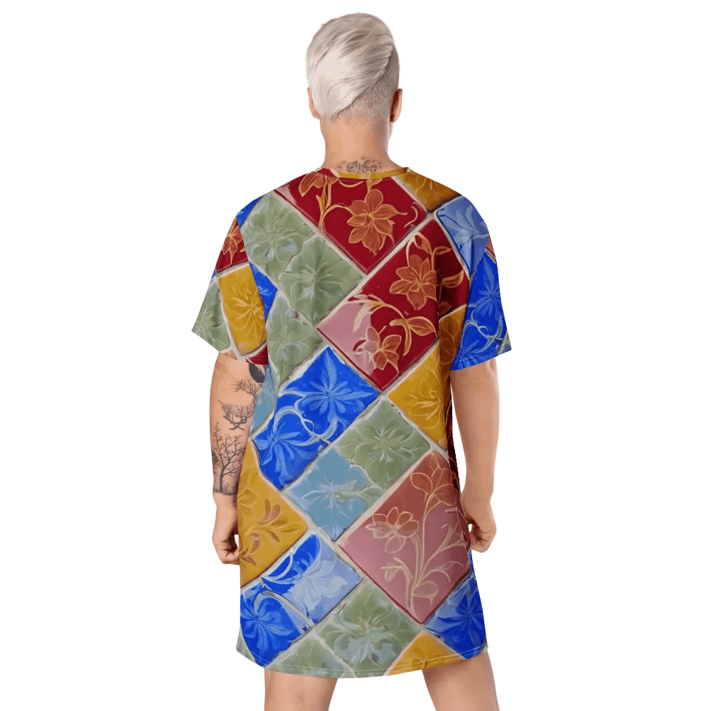 Marble Majesty T Shirt Dress product image (10)