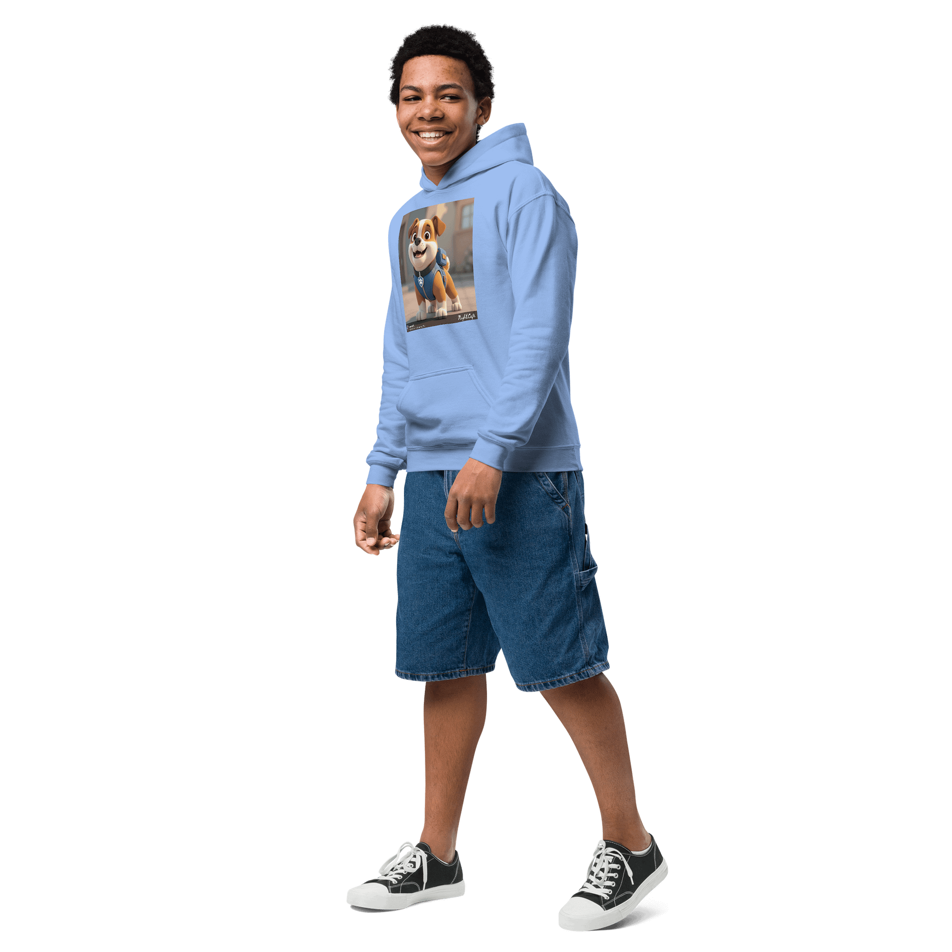 Happy Pup Youth Hoodie product image (3)