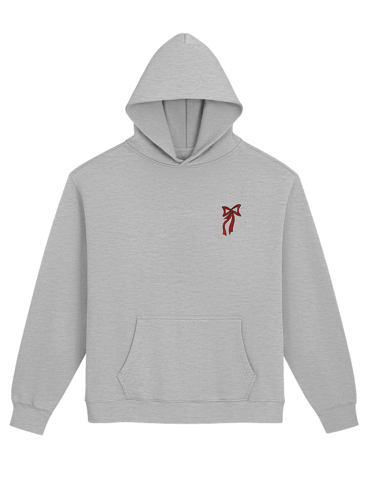 Whimsical Cat and Bow Hoodie product image (1)