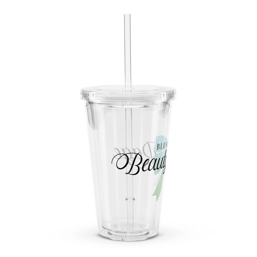 Beauty & Rage - Clear Plastic Tumbler product image (3)