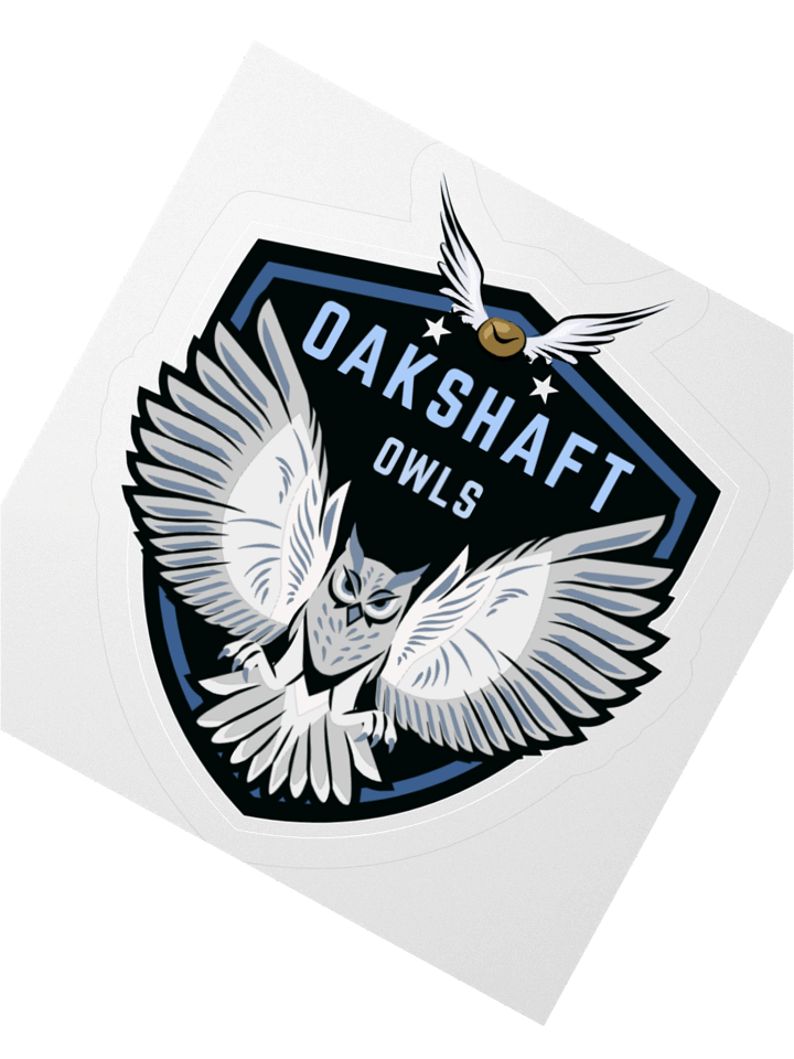 Oakshaft Owls Team Sticker product image (2)