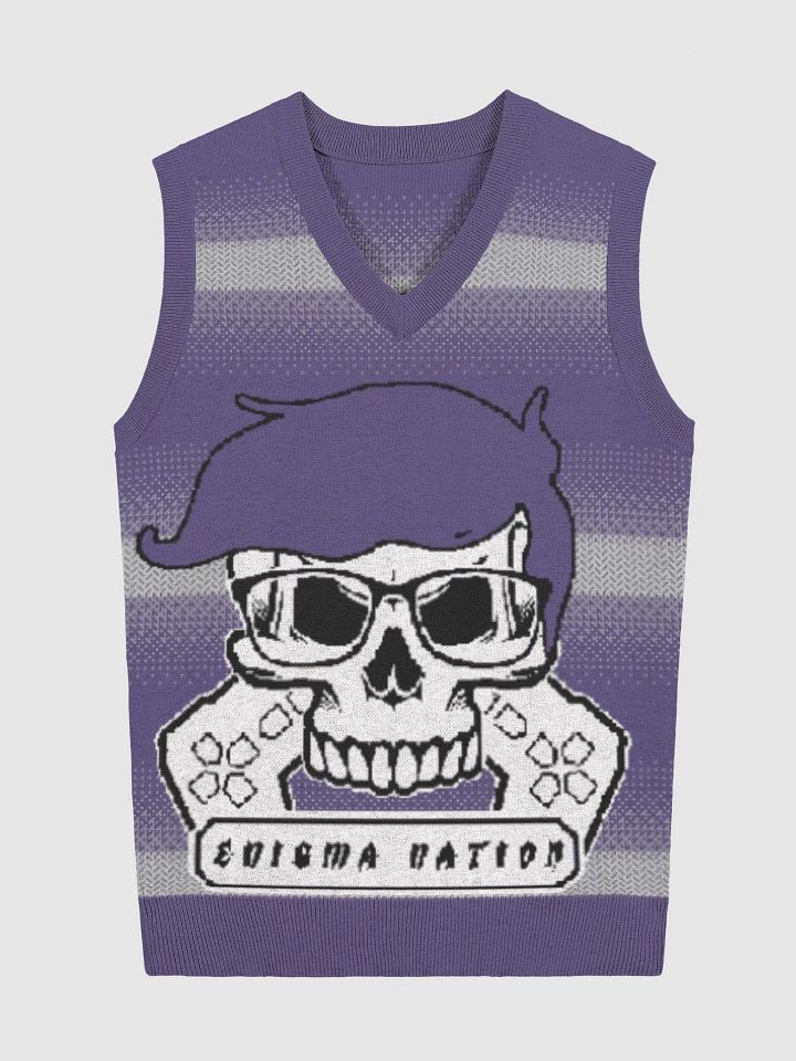 Enigma Nation Knitted V-Neck Vest 30 product image (2)