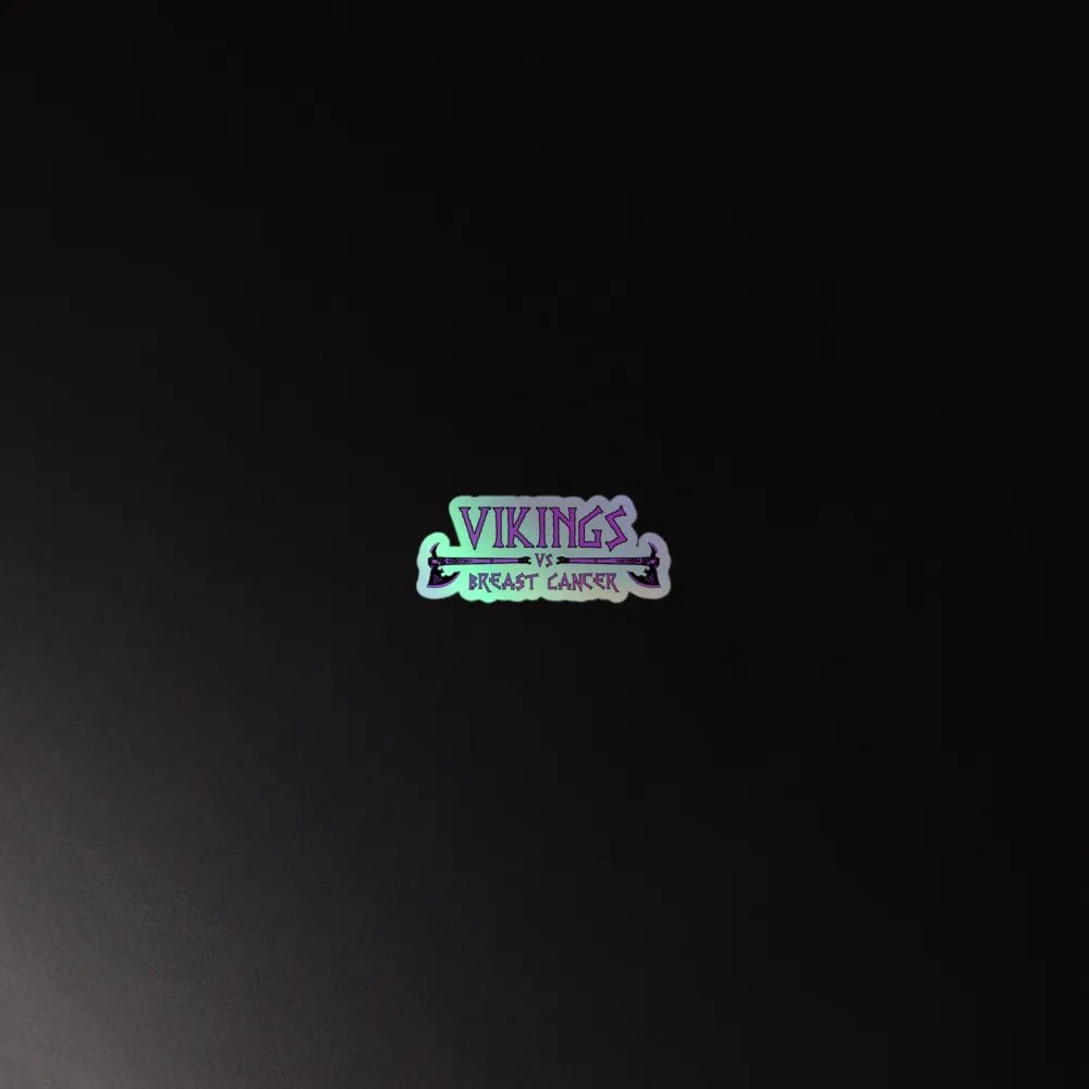His Fighting Breast Cancer sticker product image (4)