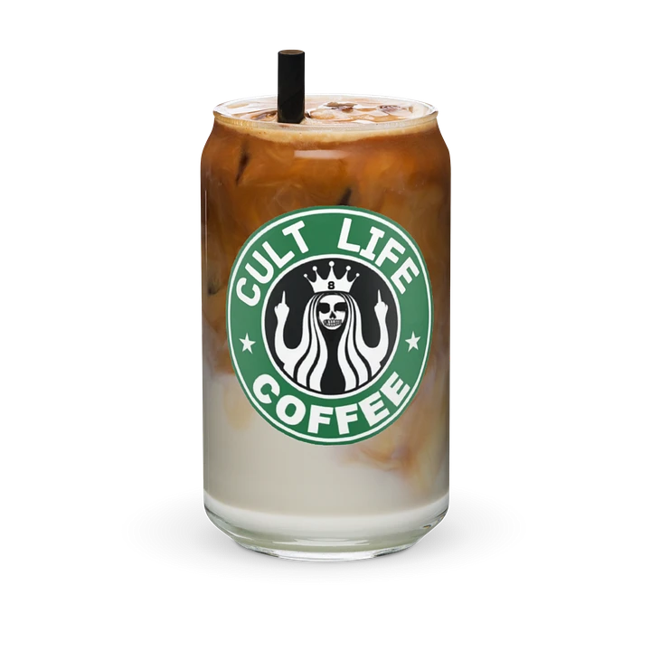 CULT LIFE COFFEE CAN GLASS product image (1)