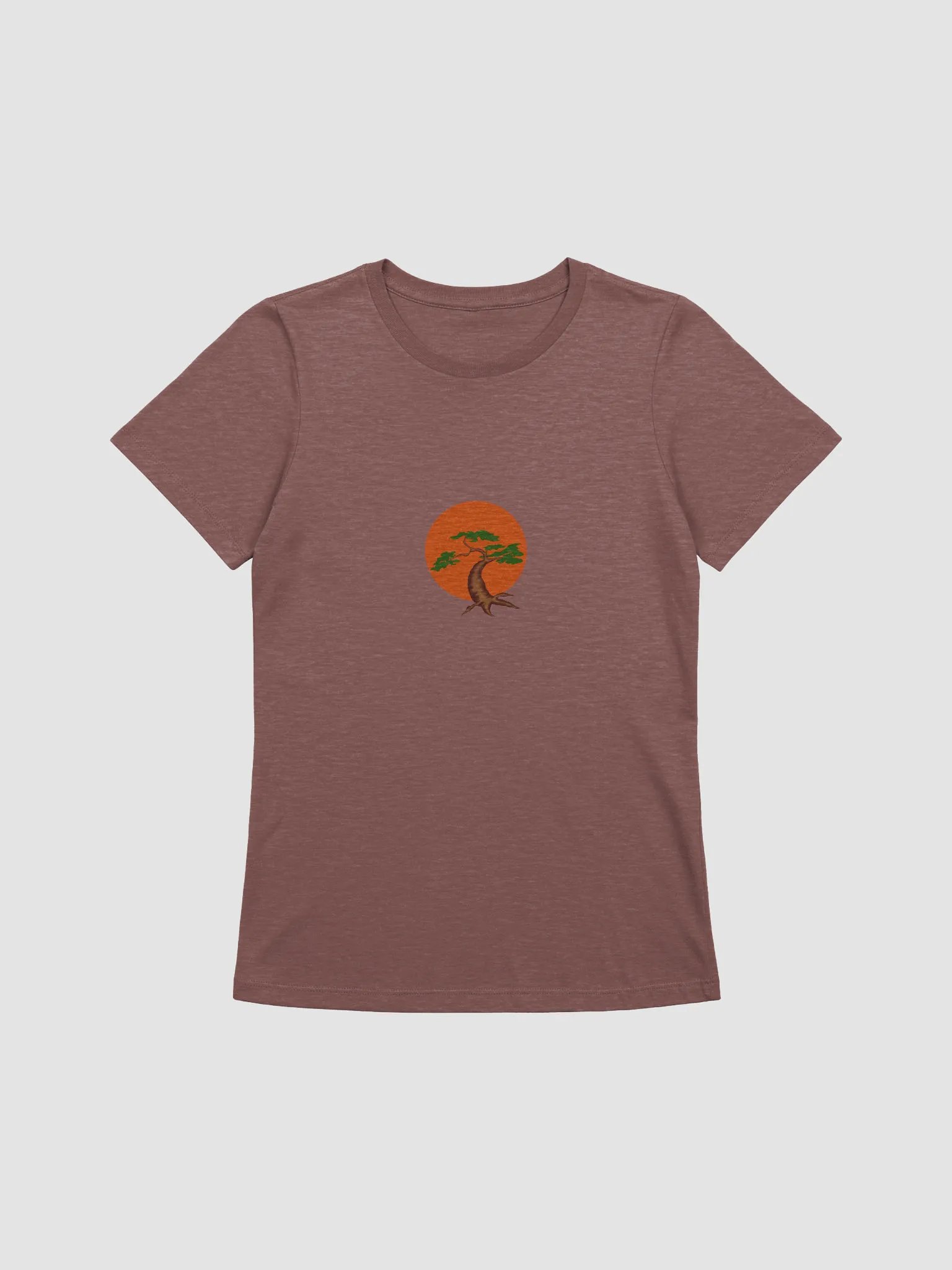 Bonsai Tree Sunset Women's Relaxed-fit Tee product image (3)