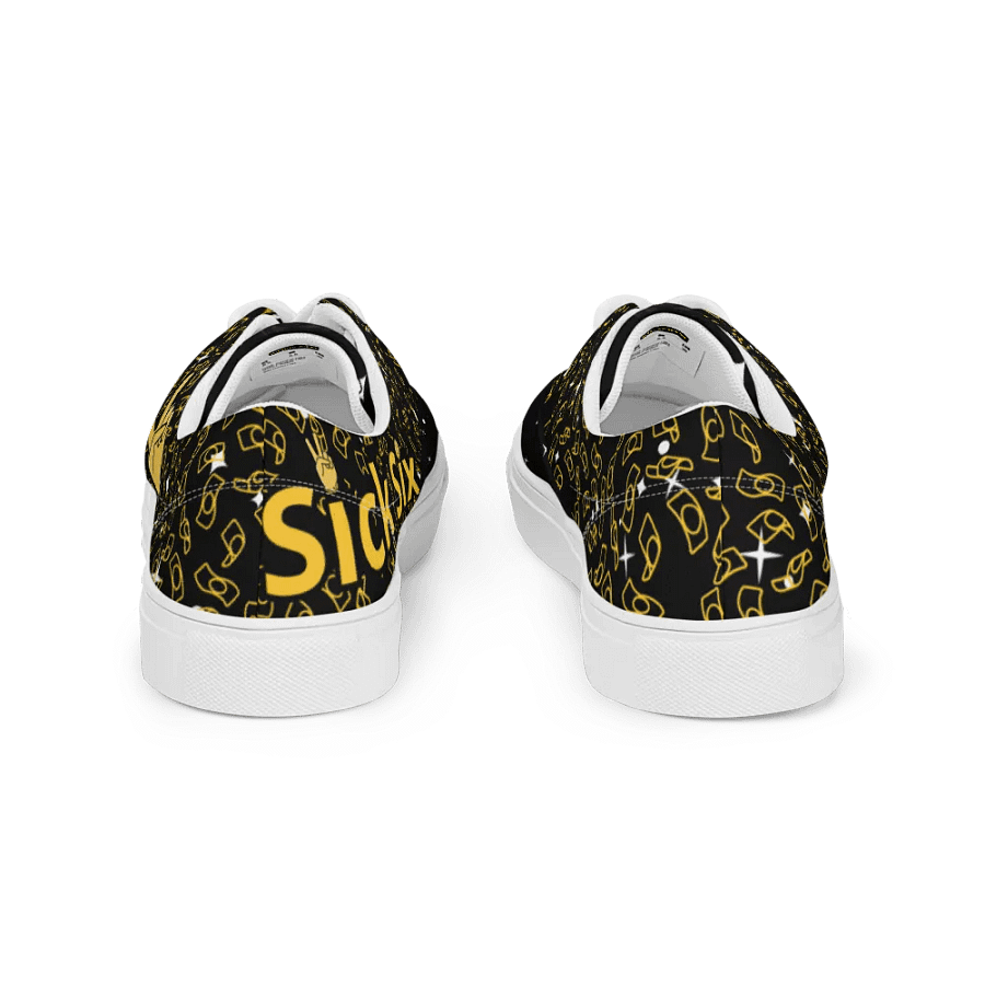 Sick Six Peace Sign Canvas Shoes product image (6)