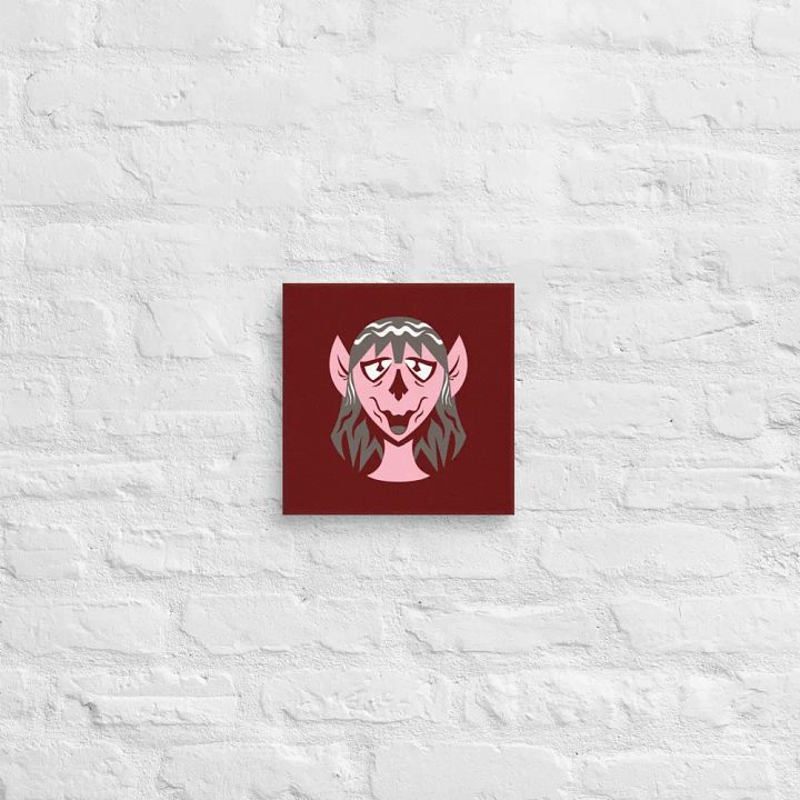 Pink Orc Girl Canvas Print product image (5)