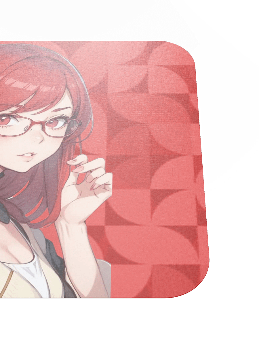 (RED Waifu) K Classic Mouse Pad product image (5)