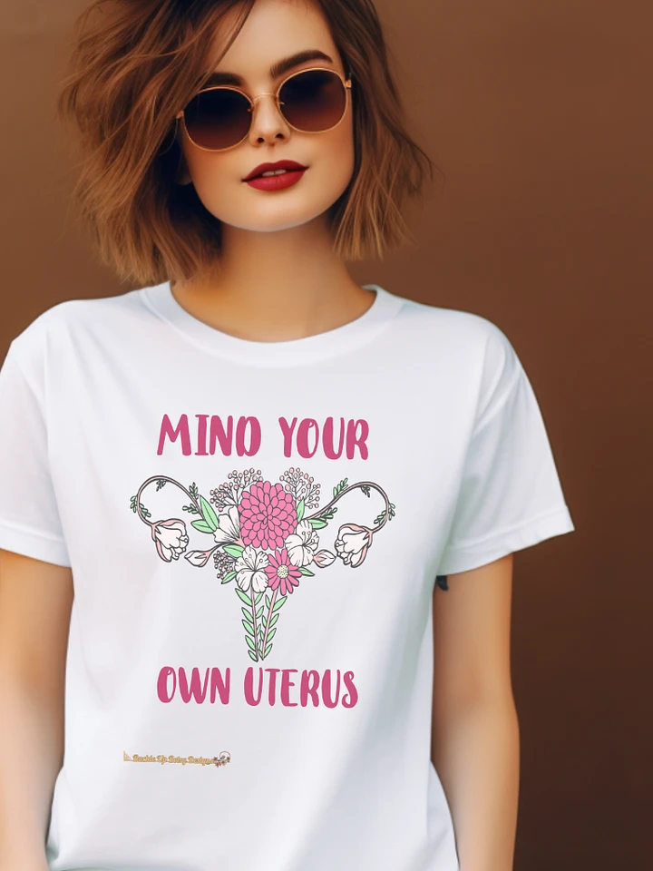 Women's Rights - Mind Your Own Uterus Floral product image (1)