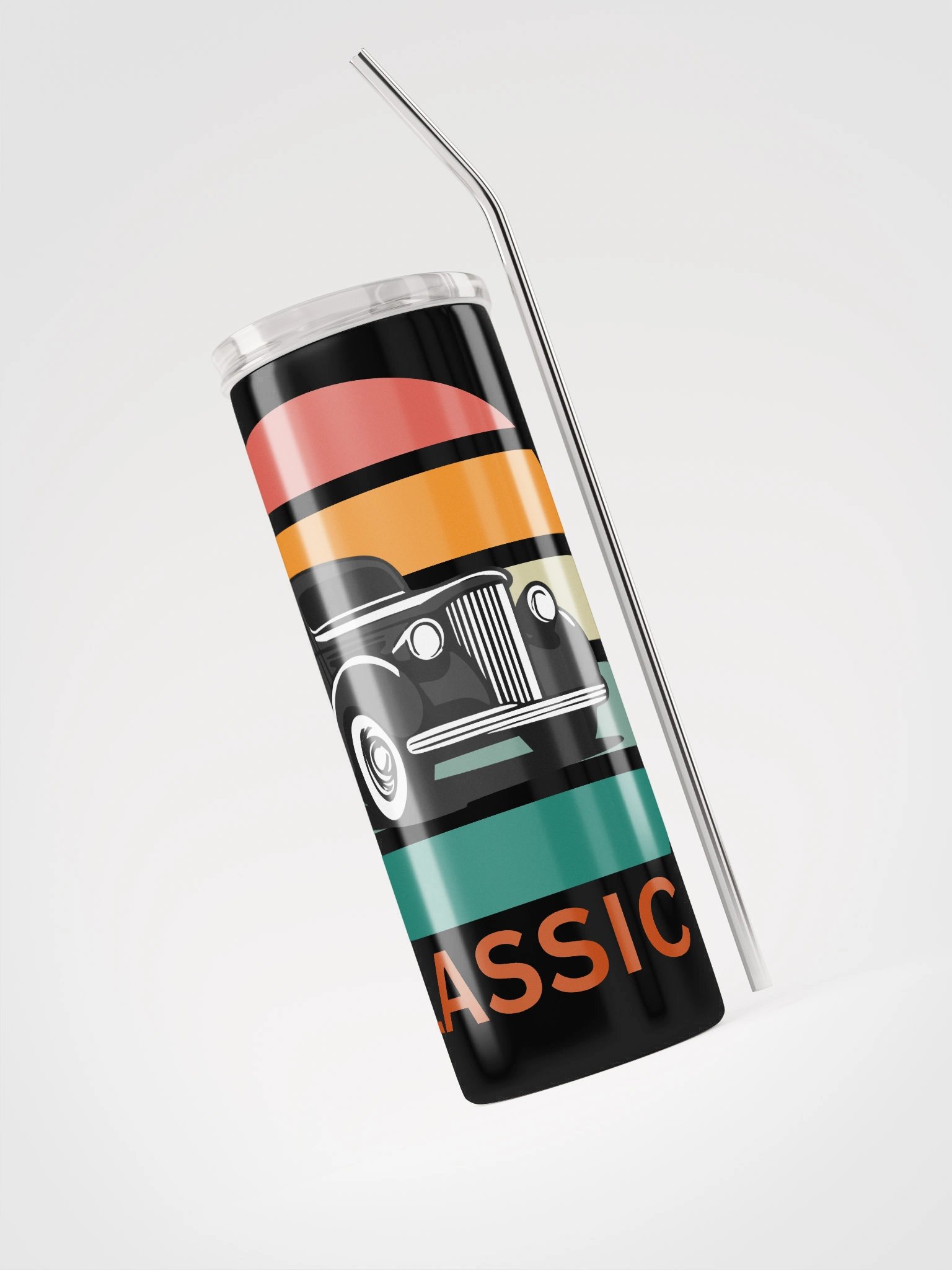 Retro Classic Car Stainless Steel Tumbler product image (3)