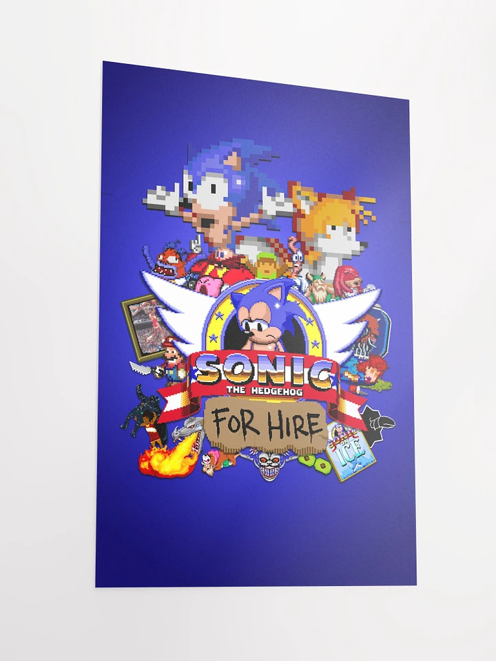 Sonic For Hire Poster product image (1)