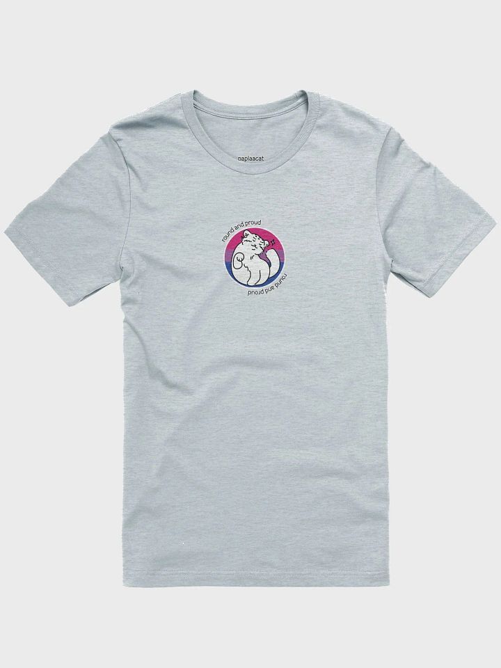 Round and Proud Manul Bisexual Version - Bella+Canvas Unisex T-Shirt product image (3)