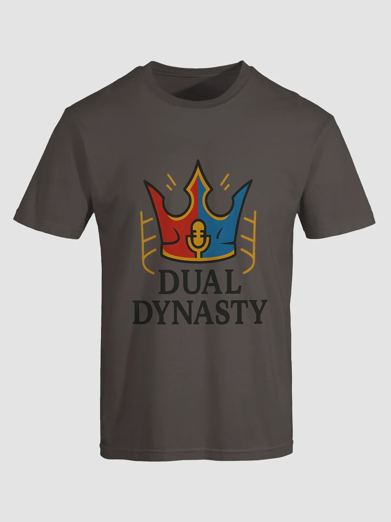 Crowned Chaos: Dual Dynasty Emblem Tee product image (65)