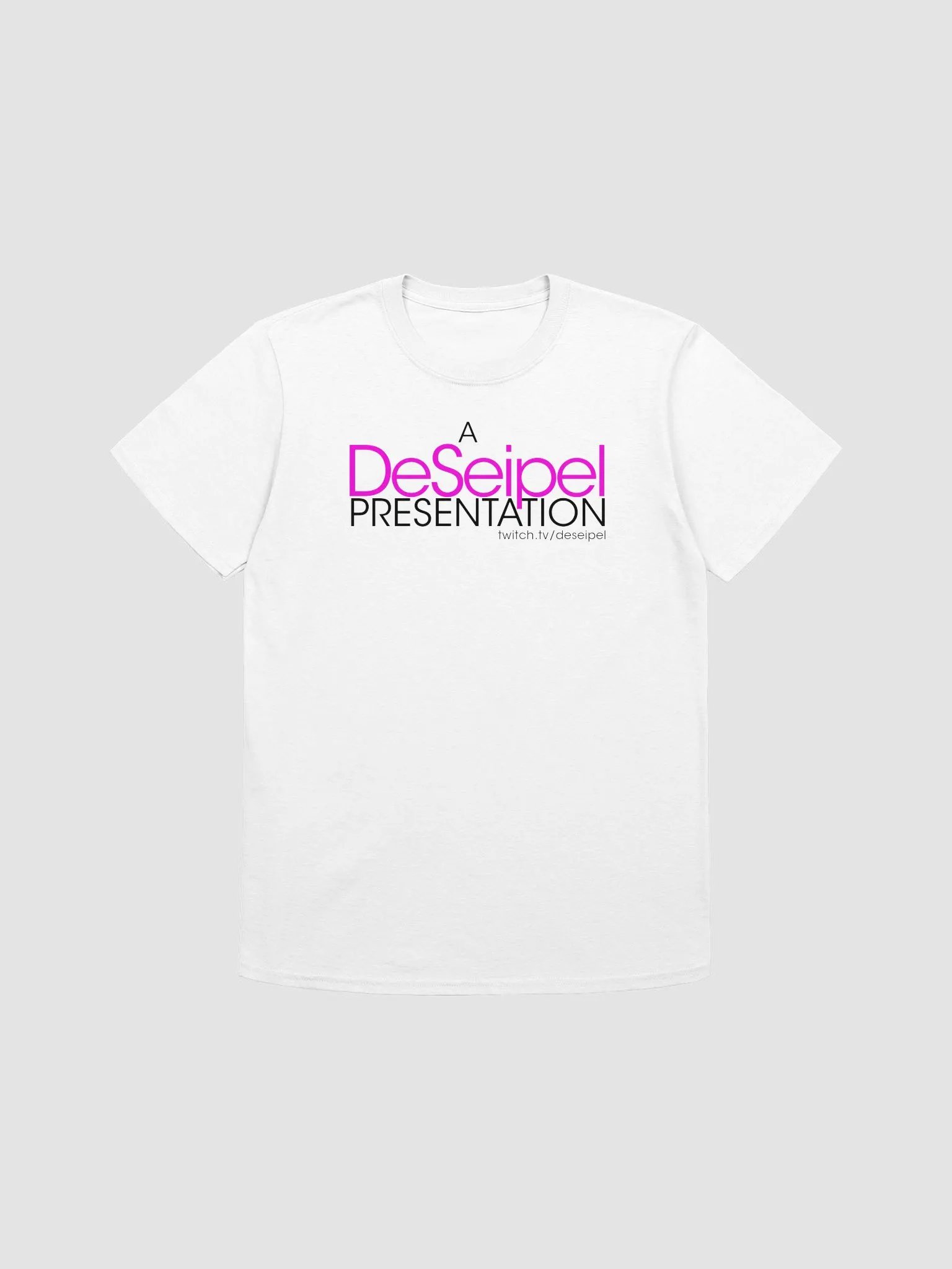 A DeSeipel Presentation T (white) product image (1)