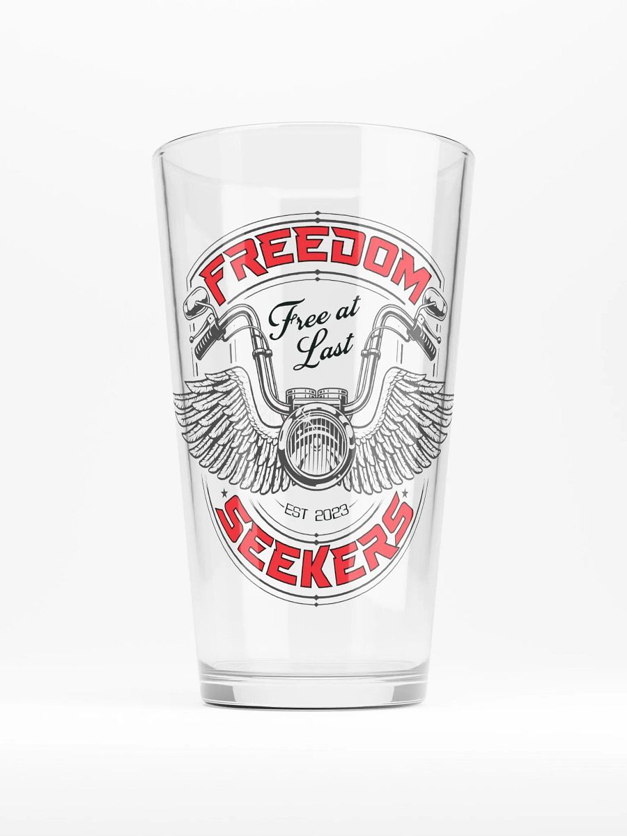 Freedom Seekers Emblem Shaker Pint Glass product image (1)