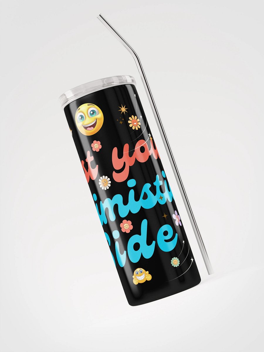Optimistic Floral Stainless Steel Tumbler product image (3)