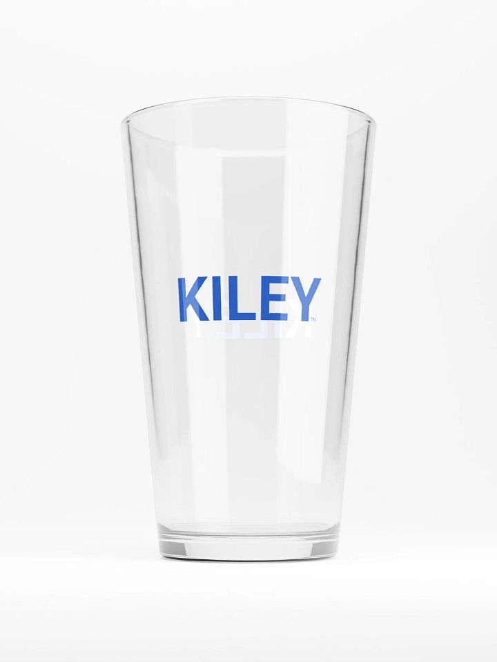 Blue Shaker Pint Glass product image (1)