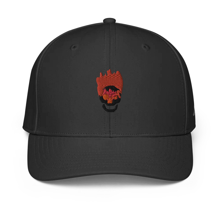 Flaming Skull - Embroidered - Performance Cap product image (1)
