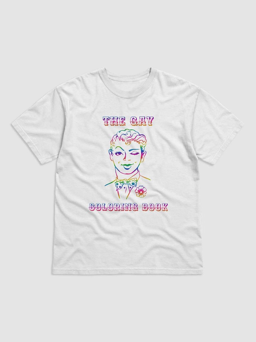 The Gay Coloring Book (Rainbow) - T-Shirt product image (1)