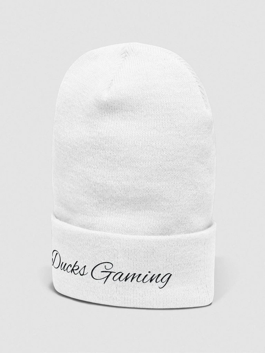 Ducks Gaming Plane Beanie Black Lettering product image (2)