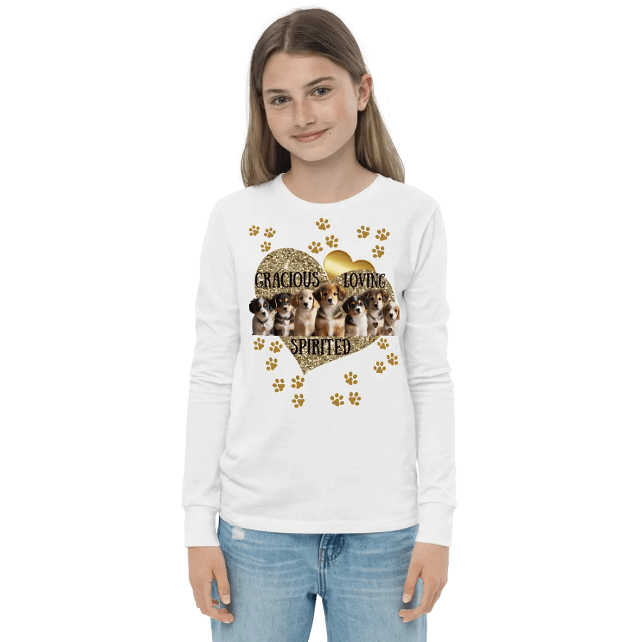 Gracious Puppies Long Sleeve Tee product image (1)