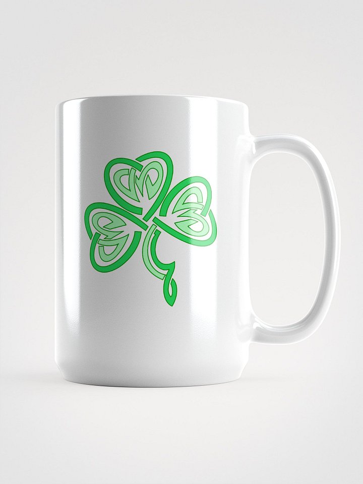 Shamrock Symbol Design - Celtic Luck Art, Irish Heritage Print, St. Patrick’s Spirituality product image (1)