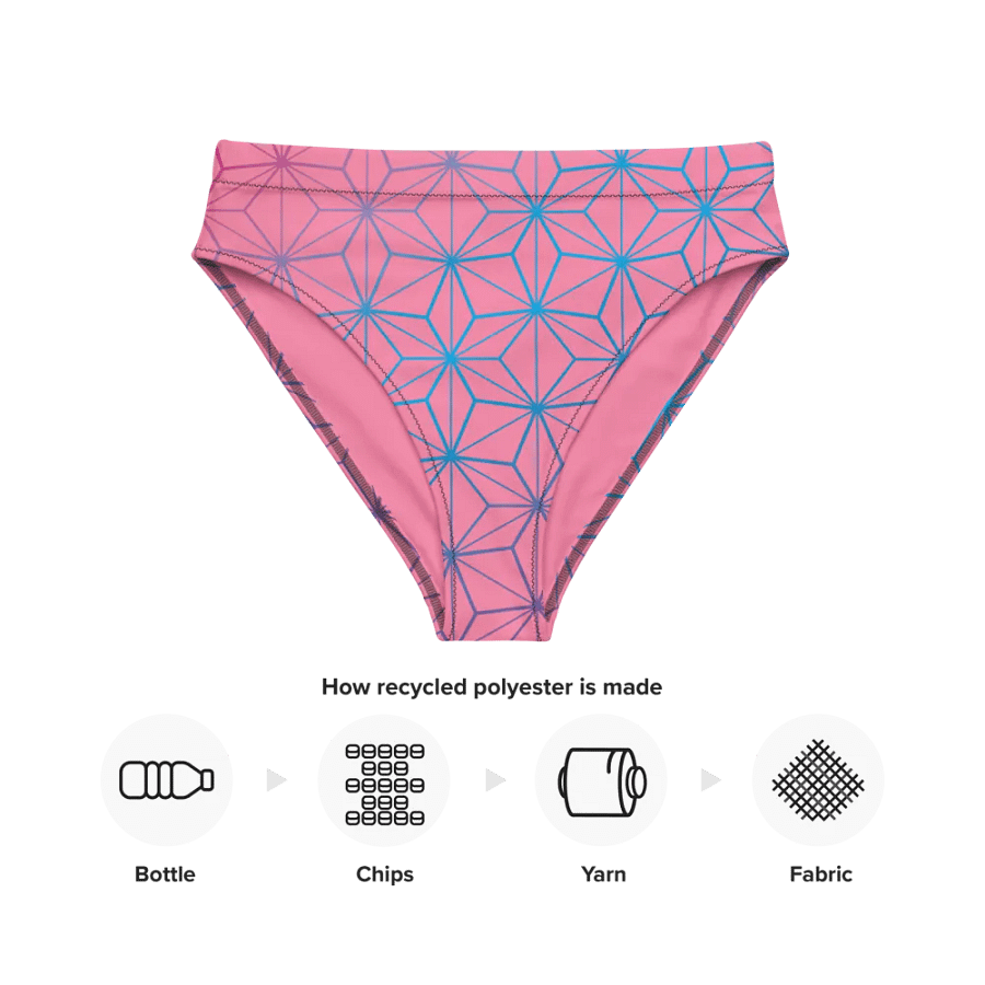 Nezzy High Waisted Bikini Bottom product image (12)