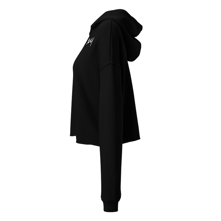 Brushed Monogram Crop Hoodie product image (2)